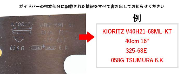 ソーチェンの選び方ガイド チェーンソー刃のソーチェン問屋むとひろ